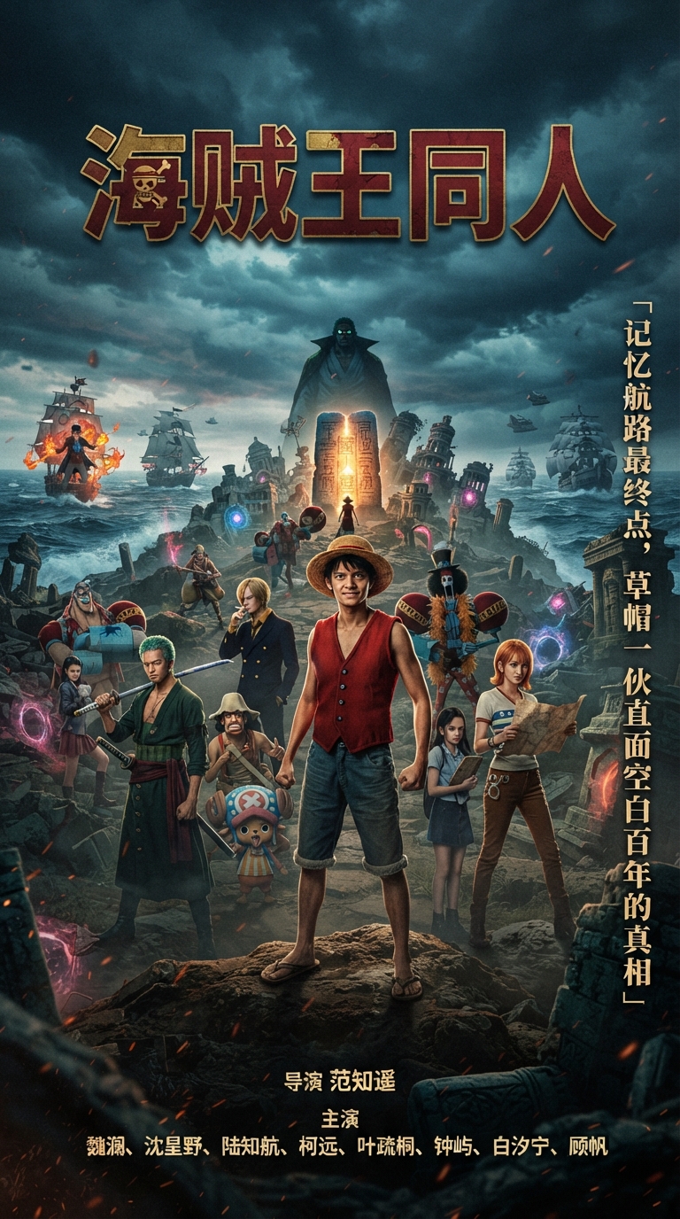 《海贼王同人》海报